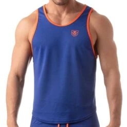 Débardeur Athletic Mesh Bleu Roi