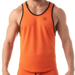 Débardeur Athletic Mesh Orange