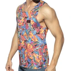 Débardeur Fall Leaves Orange