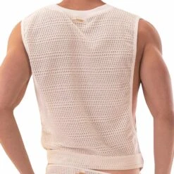 Débardeur Mayo Mesh Beige