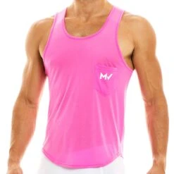 Débardeur Peace Microfibre Rose Fuchsia