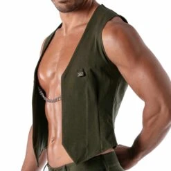 Gilet à Chaîne Patriot Kaki