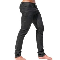 Pantalon Jeans Slash Noir