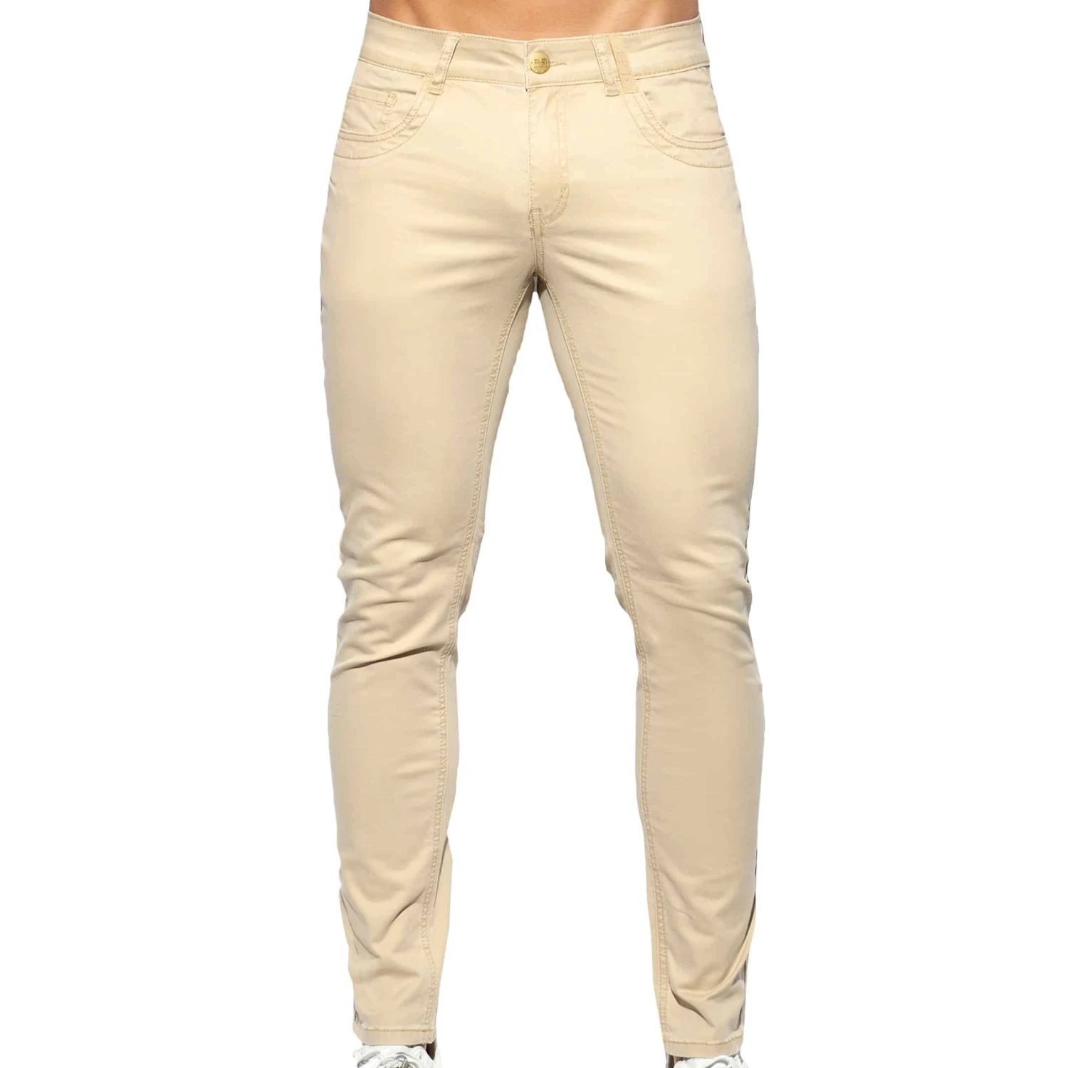 Pantalon Slim Fit Beige