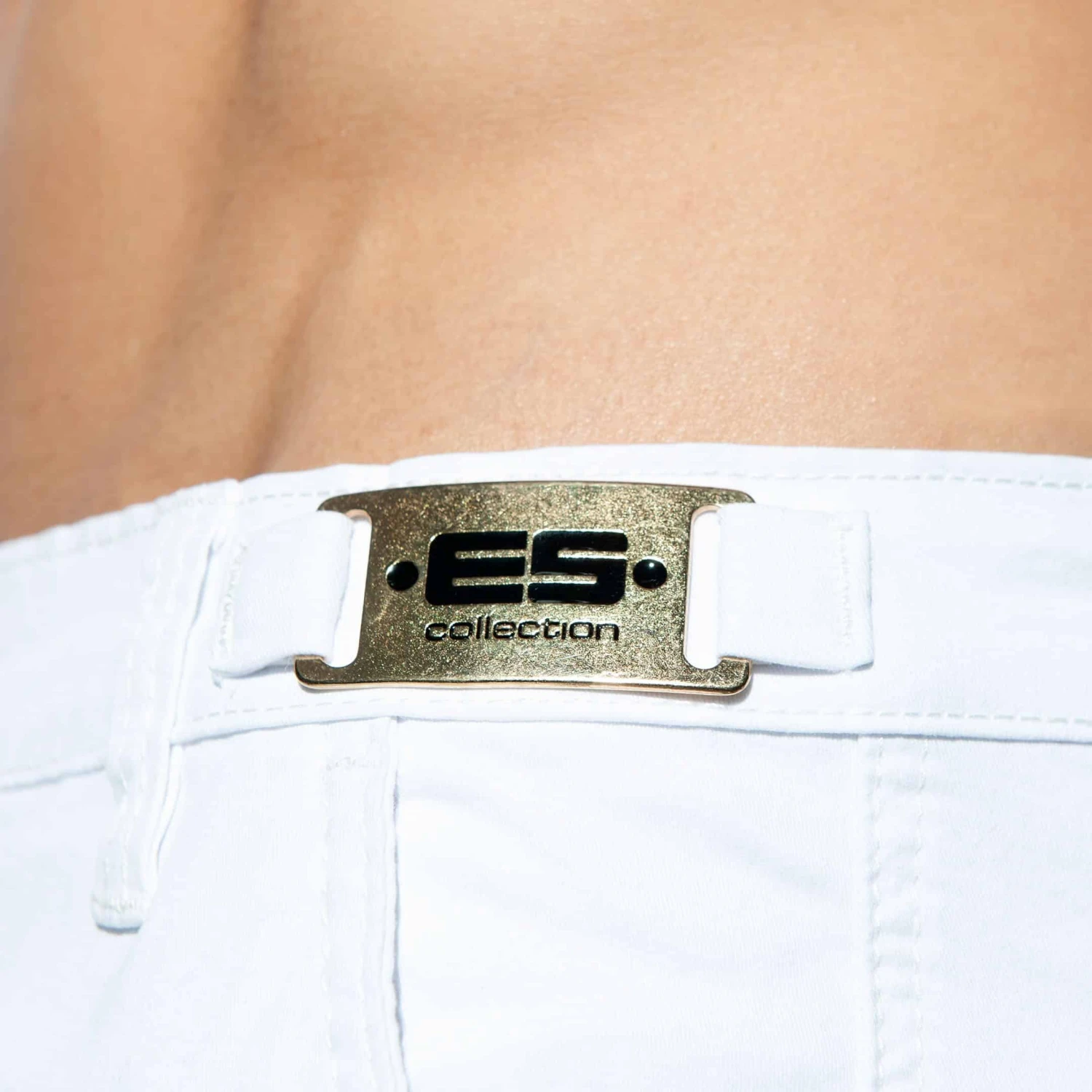 Short Cargo Blanc â Image 3