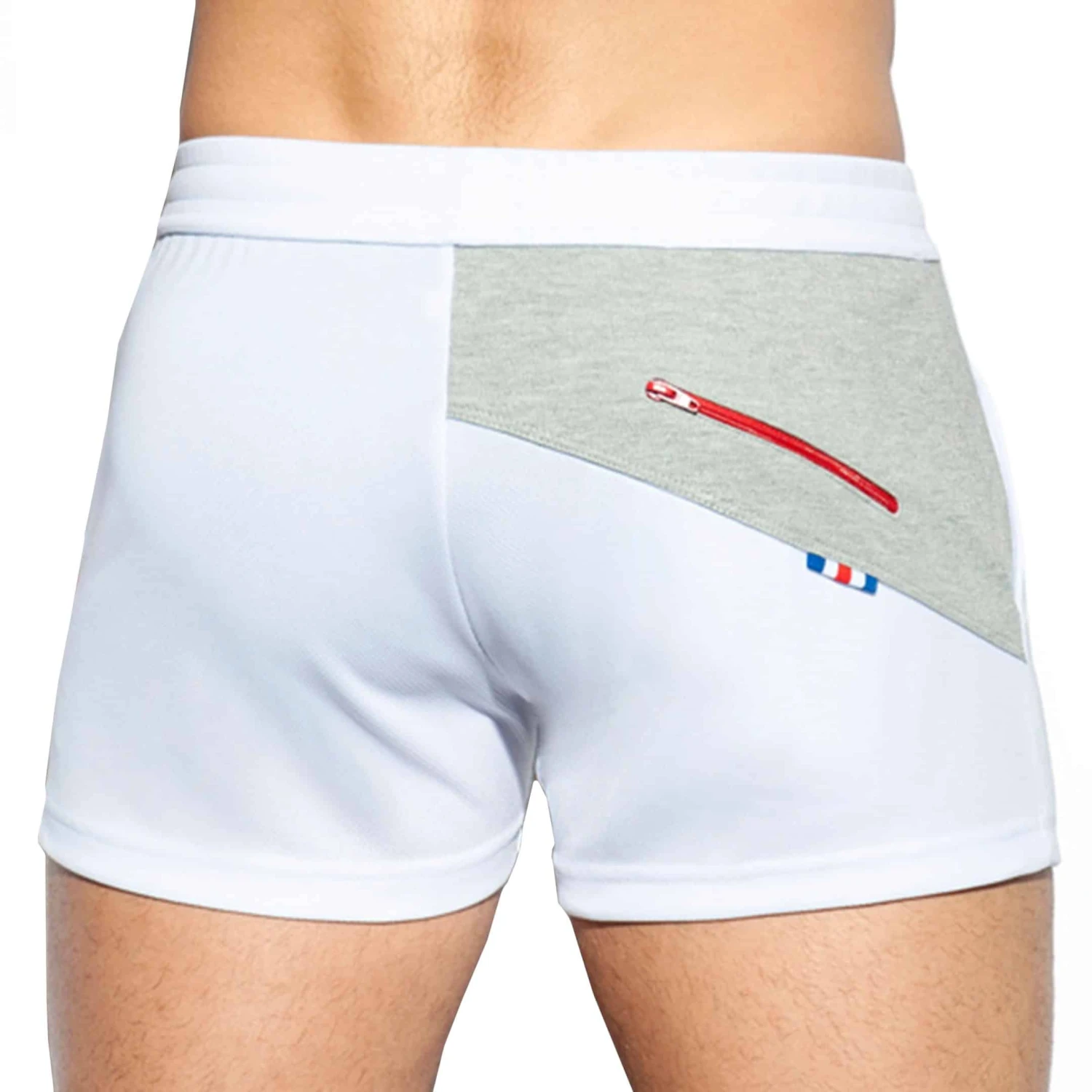 Short Court Fit Flag Blanc â Image 2
