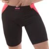 Short Cycliste Jonjon Noir - Rose Fluo