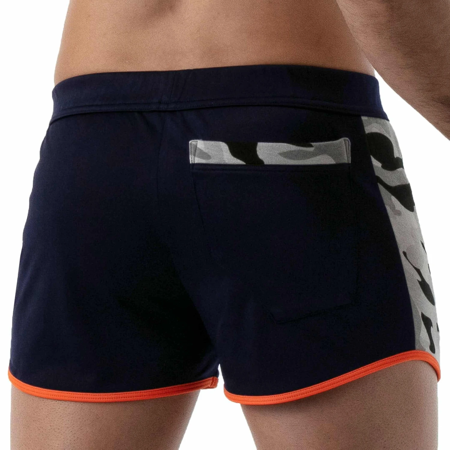 Short Gym Camo Bleu Marine â Image 2