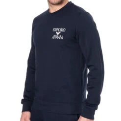 Sweat-Shirt Iconic Terry Bleu Marine