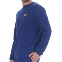 Sweat-Shirt Tommy 85 Coton Bio Bleu