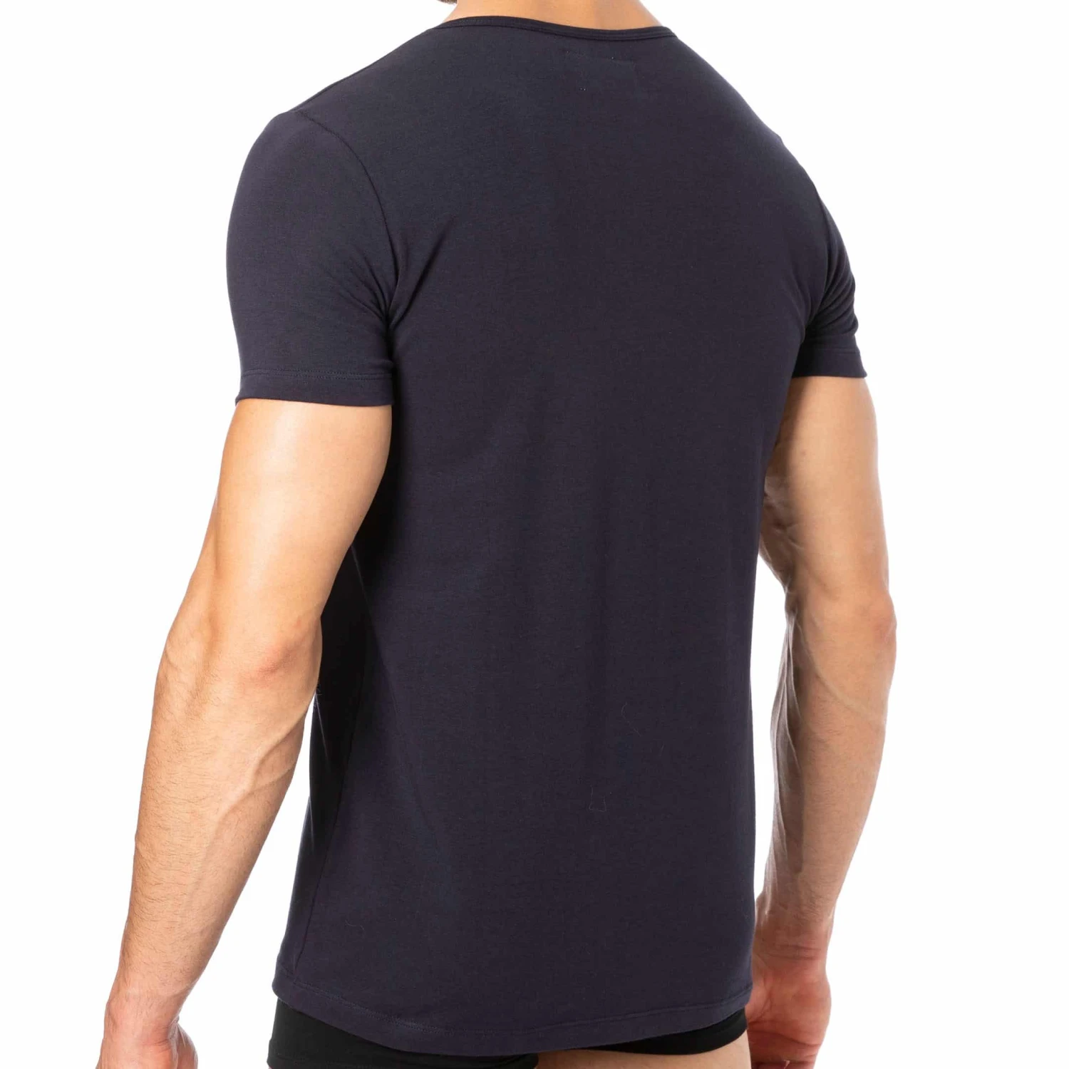 T-Shirt Logo Bleu Marine â Image 2