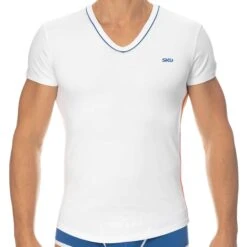 T-Shirt Rainbow Blanc