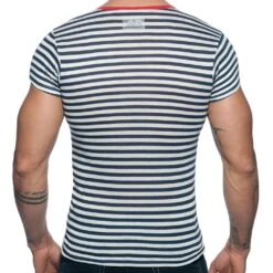 T-Shirt Sailor Marinière - Rouge