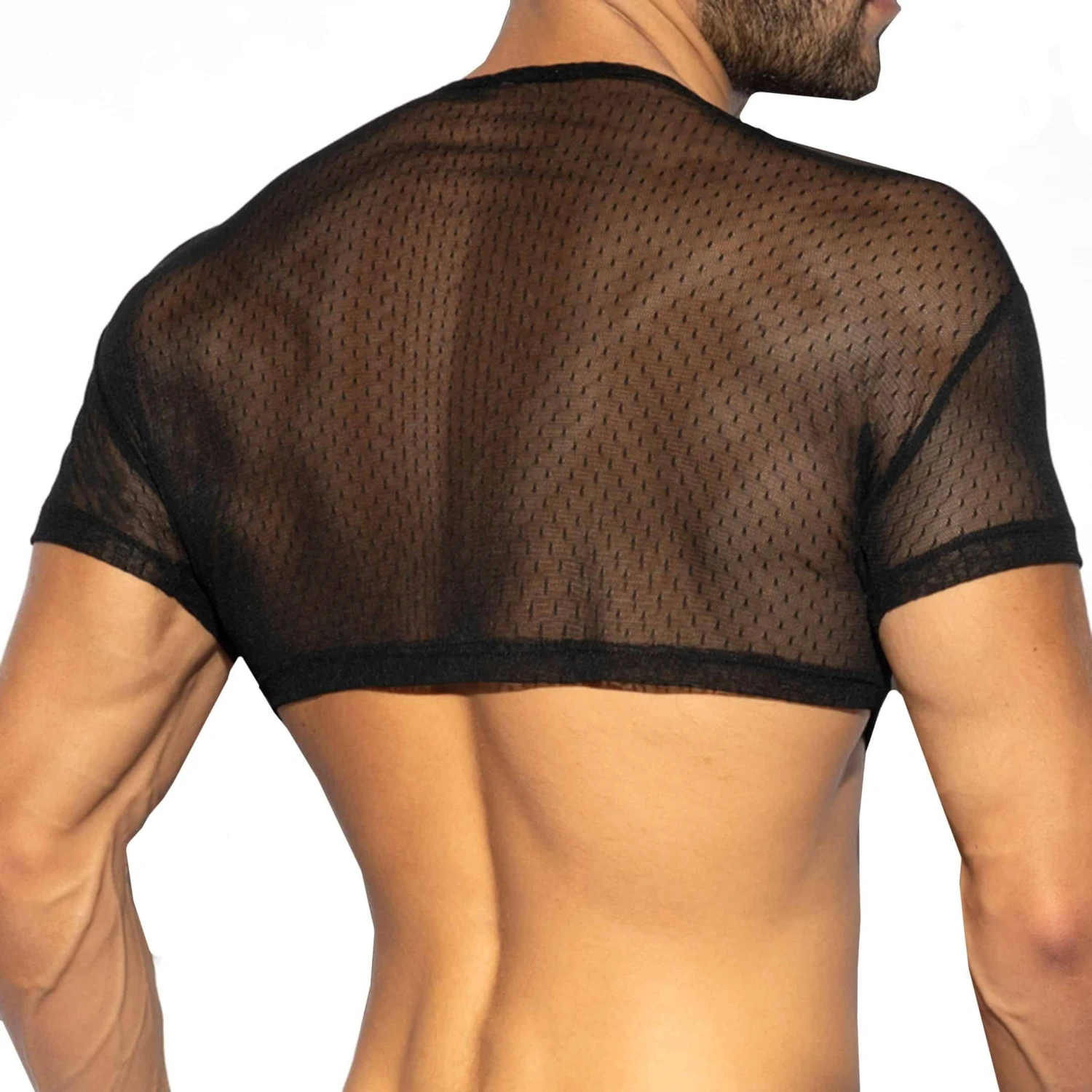 Top Crop Plumetti Noir â Image 2