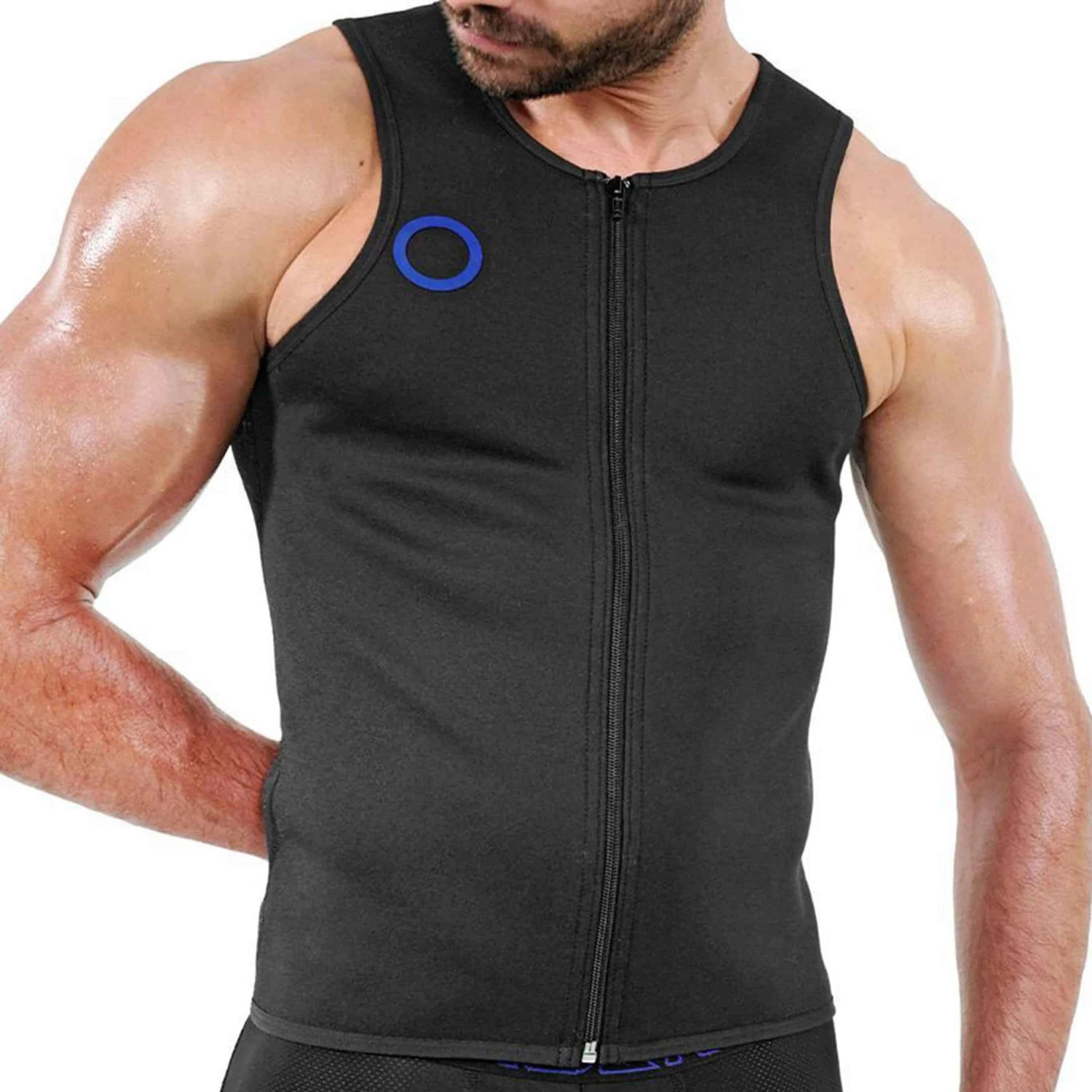 Veste De Compression Workout Noire