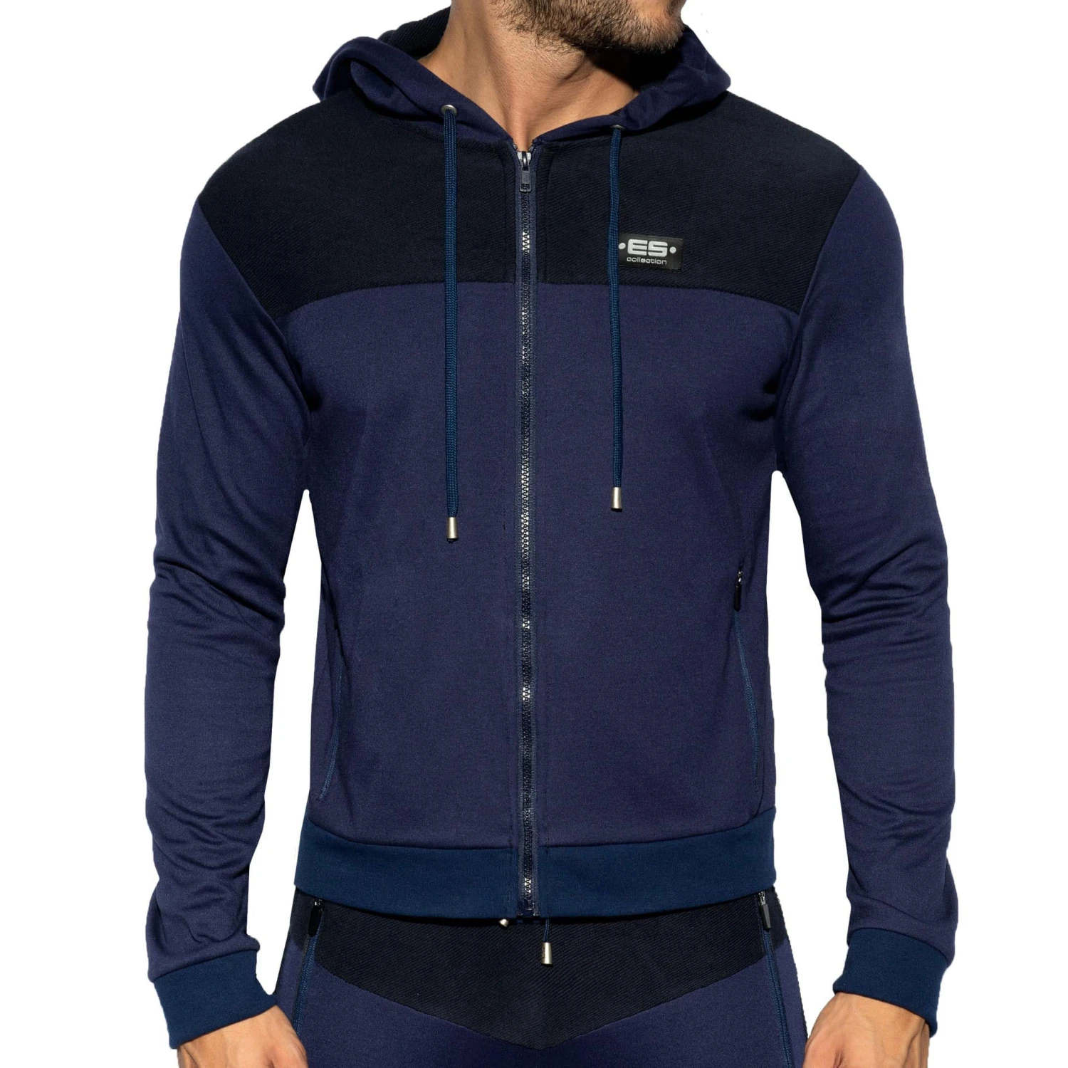 Veste Sport Combi Bleu Marine