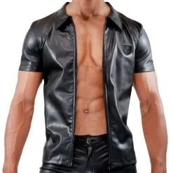 Veste Zippée Fetish Noire